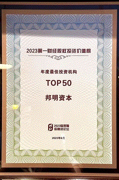 第一财经2024最佳投资机构TOP50